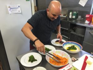 Cooking team building