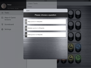 Level Up - Choose Your Question