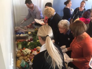 On the run - cooking