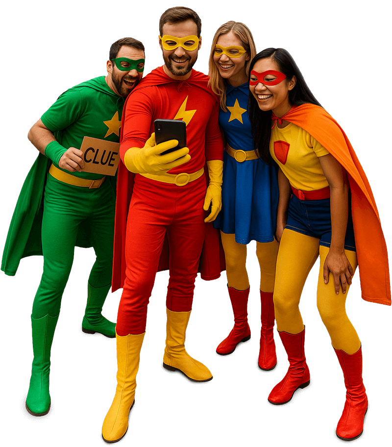 Superheroes on a Brisbane Adventure