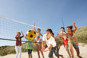 Volly ball - corporate retreat